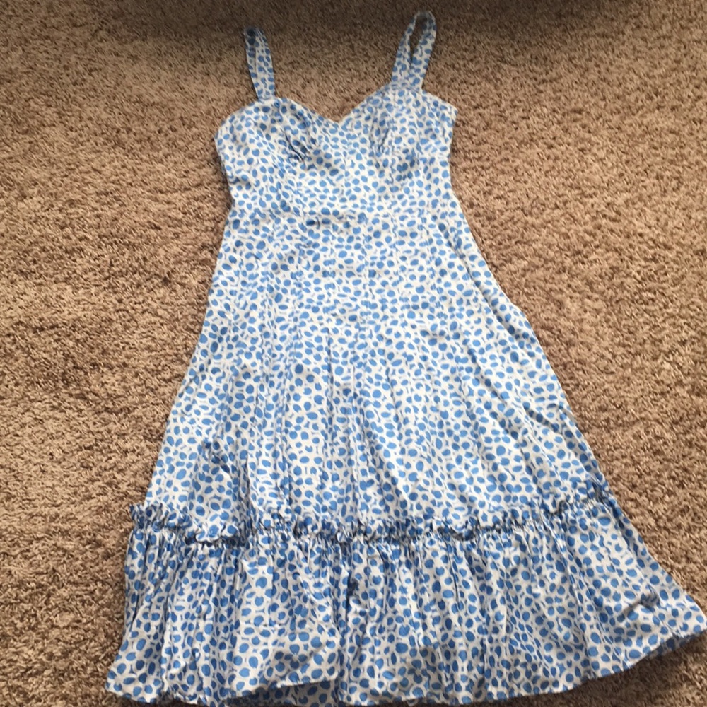 Marc Jacobs blue and white dress